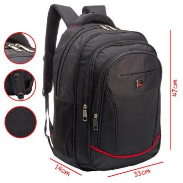 Imagem de Mochila Para Notebook Mochila Masculina Feminina Resistente - OKI-NI