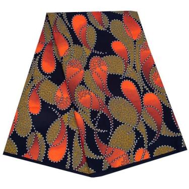 Imagem de África Ankara Estampas Tecido Cera Tecido Africano para Vestido de Festa Artesanato DIY Costura Têxtil Poliéster Nigéria Tecido