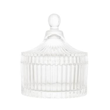 Imagem de Potiche de Cristal com Tampa Carrossel 6,5cm x 9cm - Lyor