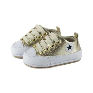 Imagem de Tênis Sapatinho Infantil Bebê Cano Baixo Menino Menina Confortável Par