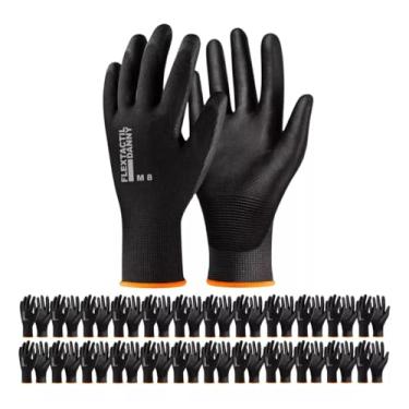 Imagem de Luva Segurança Multitato Oficina Mecânica Epi - KIT 24 pares (G - 9)