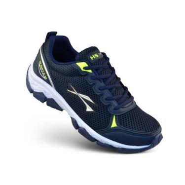 Imagem de Tênis Masculino Hot Sol Soft Números Especiais Até o 49, Preto, Prata,