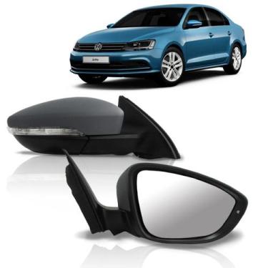 Imagem de Retrovisor Jetta 2011 Á 2015 Elétrico Retratil  - SP ACESSÓRIOS, Direi