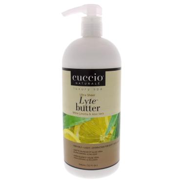 Imagem de Manteiga corporal Cuccio Naturale Lyte Ultra-Sheer 960 ml de limão branco