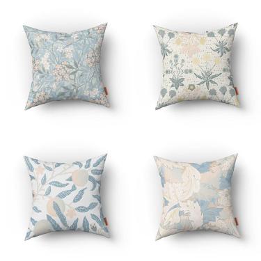 Imagem de Kit Almofadas Decorativas Estampadas 35x35cm Modelo 008