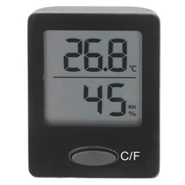 Imagem de Sensor de Temperatura de Umidade, Mini Termômetro Interno Termômetro Digital LCD TEMP METER HYGROMOME WKS 50 Com 1,0 ℃ ℉ Precisão de Temperatura 10, Higrômetros