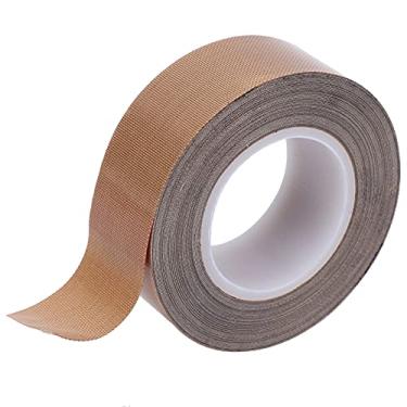Imagem de Tubo de Rolo de Fita de Fita de Alta Temperatura PTFE Fita Adesiva de Fita Adesiva Ferramenta Térmica Isolante para Selador de Vácuo (Espessura 0,25*largura 50mm*comprimento 10m)