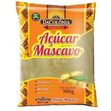 Imagem de Acucar Mascavo 500G De Cana Da Colonia