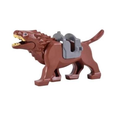 Imagem de Cavalo de Guerra Medieval com Armadura - Blocos de Construção e Mini F