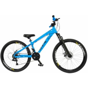 Imagem de Bicicleta Aro 26 Gta Freerider 21v A Disco Cambios SH (Azul)
