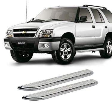 Imagem de Estribo Blazer 2010 2011 Cromado Plataforma - Solar