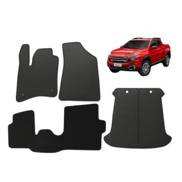 Imagem de Tapete Borracha Completo Toro Com Traseiro Inteiriço E Caçamba