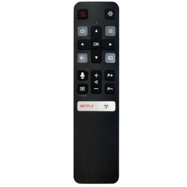 Imagem de Beyution 06-BTZNYY-ADRC802V FUR4 Controle remoto de substituição de voz compatível com TCL TV 40S6500FS 40S6800FS 43S6510FS 49S6510FS 49S6800FS 32S6500S 32A325 32A323 43S65 00 49S6500