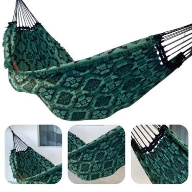 Imagem de Rede De Descanso Dormir Grande Indiana Casal Reforçada - Itens Casa Tê