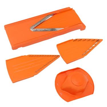 Imagem de Yinhing Mandoline Slicer, Slicer de Vegetais V Vane/Wing Mandoline Food Cutter Com Guarda de Guarda Manual do Cortador de Vegetais Cuttador de Bandolim para de Cebola de Alho