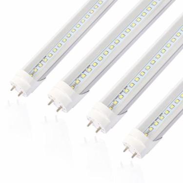 Imagem de Lâmpada de tubo LED BMXKPO 2FT T8 T10 Tipo B 12W 5000K 1560LM, pacote 