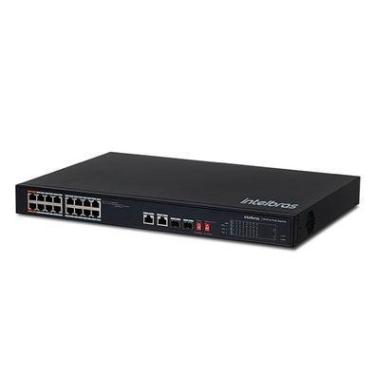 Imagem de Switch Intelbras Sf 1822, 16 Portas, Hi-poe