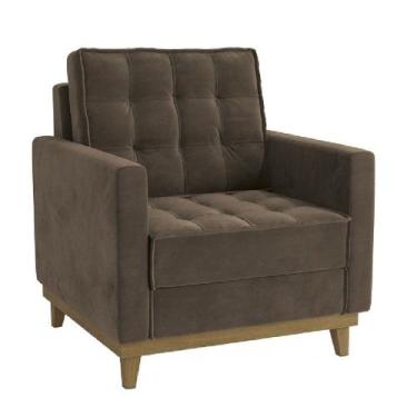 Imagem de Poltrona Évora POL023N Kappesberg, Marrom