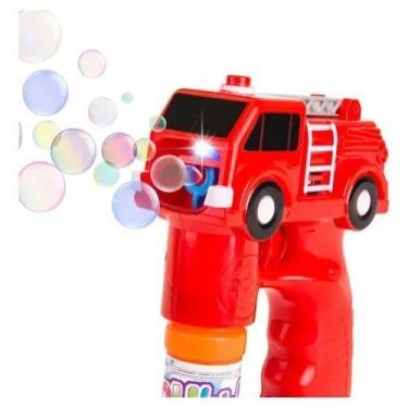 Imagem de Brinquedo Infantil Bombeiro Bolha De Sabão Som E Luz - toys