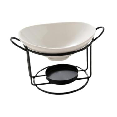 Imagem de Generic Difusor de óleo, aquecedor de óleo aromático, suporte para velas, difusor de fragrâncias de mesa, queimador de derretimento perfumado, para decoração, Preto