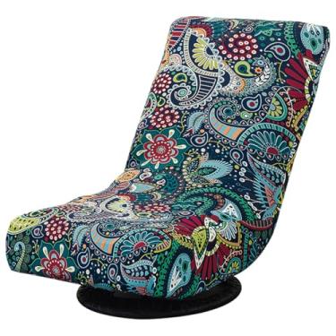 Imagem de Lussenwert Capa de cadeira giratória reclinável dobrável para jogos impressa para meninos preguiçosos, capas de assento de sofá dobráveis para adolescentes e adultos, 01