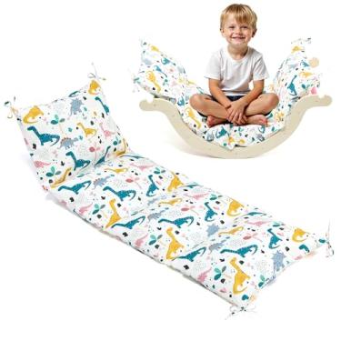 Imagem de Montessori Almofada de arco para conjunto de escalada Pikler, tapete macio e antiderrapante, almofada para arco de escalada