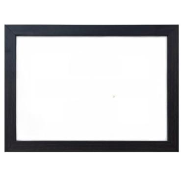 Imagem de Moldura Quadro, Porta Retrato de Parede, 21x30cm, com Vidro(MARROM ESCURO)