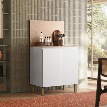 Imagem de Balcão 80cm X 91,5cm 2 Portas com Tampo Art - Kits Paraná