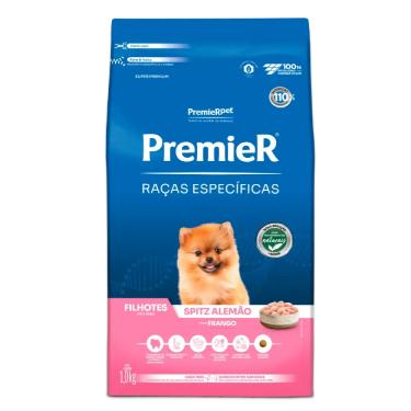 Imagem de Ração Premier Raças Específicas Spitz Cães Filhotes Frango 1kg