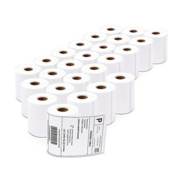 Imagem de Kit 20 Rolos Com 200 Etiquetas Térmica 100x150 10x15 Zebra - Mebusque