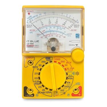 Imagem de Multímetro Analógico Portátil Teste Elétrico Precisão