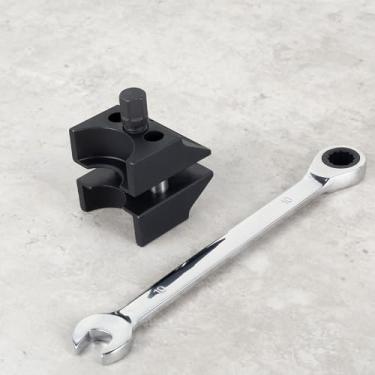 Imagem de DJAPWPX - Ferramenta de espalhador de suspensão, espalhador de metal, espalhador de expansão de suspensão de extremidade dupla, fácil de remover e instalar, espalhador limpável adequado para carros