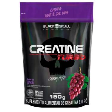 Imagem de Creatina Turbo Refil 150g - Black Skull, Uva