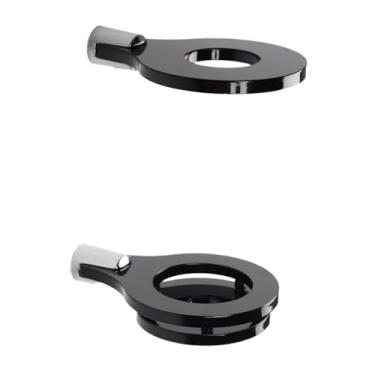 Imagem de Bothyi Suporte de parede para sabre de luz, gancho, armazenamento, vertical, cabide, suporte de parede para sabre de luz de acrílico, de exibição para, Preto