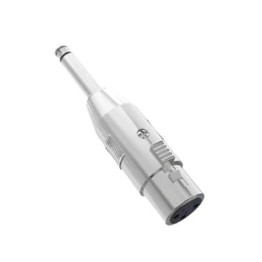 Imagem de predolo Adaptador XLR XLR para adaptador macho de 6,5 mm Conector de áudio Conversor de microfone para microfones, Fêmea