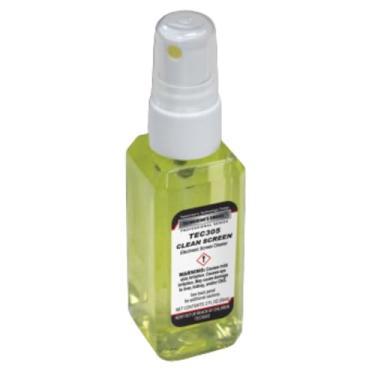 Imagem de Limpador de tela eletrônica TEC305 Clean Screen – Fórmula antiestática para navegação e telas sensíveis ao toque, monitores, laptops, TVs, telefones – à base de água, seguro para oficina