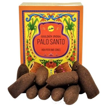 Imagem de Cones de incenso Sree Vani Palo Santo para cachoeira 10 cones