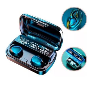 Imagem de Fone Bluetooth M10 V5.3 Wireless Sem Fio Microfone Cor Preto - TJ Drop