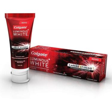 Imagem de Creme Dental Colgate Luminous White Carvão Ativado 70G