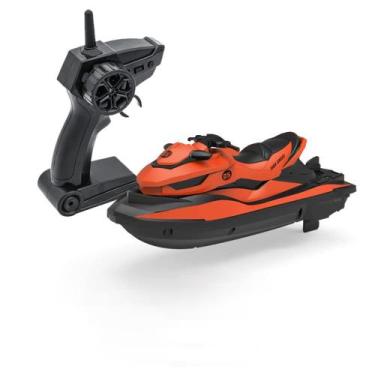Imagem de Barco a motor de controle remoto NEXTAKE 1:14 Model 2 Motors Orange