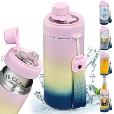 Imagem de Resfriador de latas MAXSO Sealed Fizz Lid 355mL em aço inoxidável