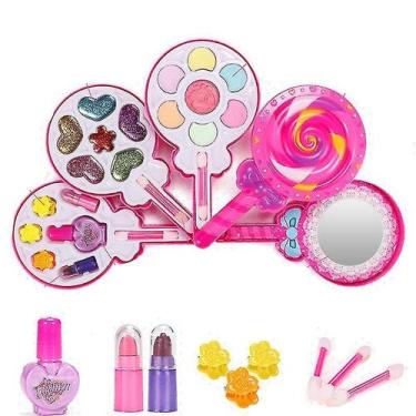 Imagem de Conjunto de brinquedos de maquiagem Mimigo Makeup Kids Cosmetic para m