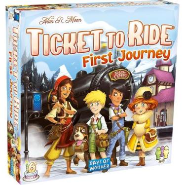 Imagem de Jogo de tabuleiro Asmodee Ticket to Ride Europe First Journey