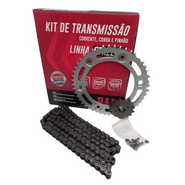 Imagem de Kit Relação DID Linha Street Honda Xre 190 Bros160 2016 à 2024
