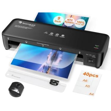 Imagem de Laminadora Bonsaii L418-C térmica 4 en 1 de 9" 120V