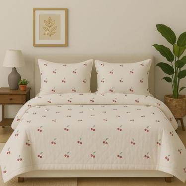 Imagem de Kit Queen 3 Peças Cobre Leito Essencialle Várias Estampas Premium Cere