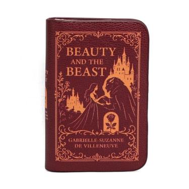 Imagem de ASVP Shop A Bela e a Fera Carteira com Zíper Livro Amante Livro de Presente Embraiagem Livro Livro Presente para Ela Presente de Dia dos Namorados