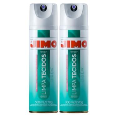 Imagem de Jimo Aerossol Limpa Tecidos Automotivo E Doméstico 300ml 2un