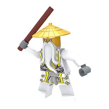 Imagem de Bonecos de Plástico Articulados (Block Heroes Ninja) - Bl587 Takai