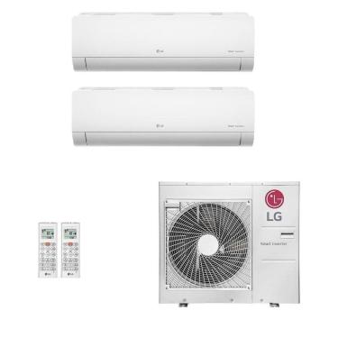 Imagem de Ar-Condicionado Multi Split Inverter LG 36.000 (2x Evap HW 18.000) Quente/Frio 220V								